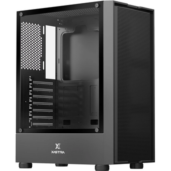  Корпус XASTRA A302 4FRGB Black (A301-BK-FC120FRGB-4F-GL) ATX/Mesh/ tempered glass / 4x120mm FC120-FRGB fans 