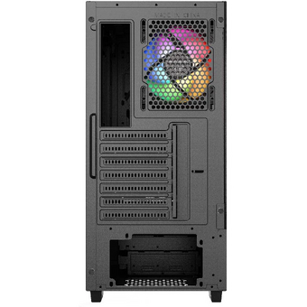  Корпус Powercase Mistral AY3B ARGB (CMAYB-A3), Tempered Glass, 2x 140mm +1x 120mm ARGB Fans, чёрный, ATX 