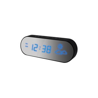  Метеостанция BVItech BV-42BMP синий/зеркало 