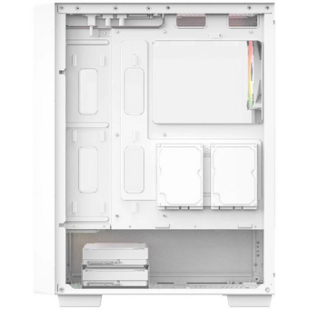  Корпус Powercase Mistral AY4W ARGB (CMAYW-A4), Tempered Glass, 4x 120mm ARGB Fans, белый, ATX 