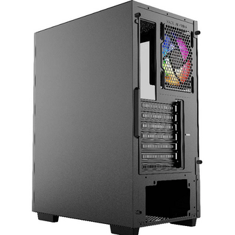  Корпус Powercase Mistral AY3B ARGB (CMAYB-A3), Tempered Glass, 2x 140mm +1x 120mm ARGB Fans, чёрный, ATX 