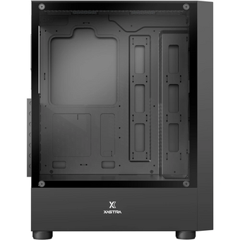  Корпус XASTRA A302 4FRGB Black (A301-BK-FC120FRGB-4F-GL) ATX/Mesh/ tempered glass / 4x120mm FC120-FRGB fans 