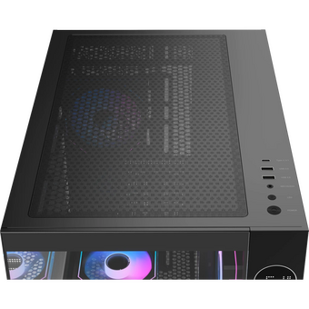  Корпус Ocypus Iota C70 BK ARGB, ATX, Type-C(3.1)*1, USB3.0*2, Bottom 3x120mm ARGB, Rear 1x120mm ARGB, MB side 2x120mm ARGB 