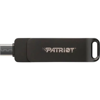  USB-флешка Patriot Rage R550 (PE32GR550DSAD) 32Gb USB 3.2 Gen 1 Swing Type-A+C black 