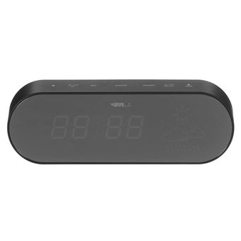  Метеостанция BVItech BV-42BMP синий/зеркало 