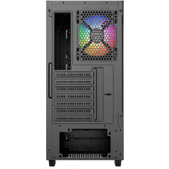  Корпус Powercase Mistral AY4B ARGB (CMAYB-A4), Tempered Glass, 4x 120mm ARGB Fans, чёрный, ATX 