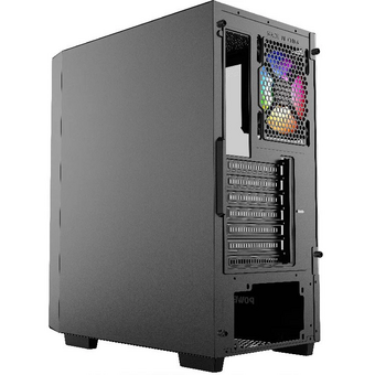  Корпус Powercase Mistral AY4B ARGB (CMAYB-A4), Tempered Glass, 4x 120mm ARGB Fans, чёрный, ATX 