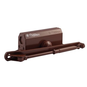  Доводчик дверной НОРА-М 3S-F (16057) Коричневый 