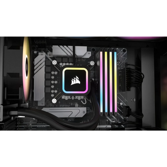  ОЗУ CORSAIR Dominator Titanium RGB CMP96GX5M2B6600C32 96GB 6600МГц DDR5 CL32 DIMM (Kit of 2x48GB) XMP 3.0, Black 