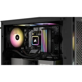  ОЗУ CORSAIR Dominator Titanium RGB CMP96GX5M2B6600C32 96GB 6600МГц DDR5 CL32 DIMM (Kit of 2x48GB) XMP 3.0, Black 