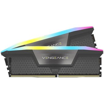  ОЗУ CORSAIR Vengeance RGB CMH32GX5M2B6000C30 32GB 6000МГц DDR5 CL30 DIMM (Kit of 2x16GB) XMP 3.0, Black 