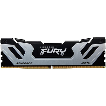 ОЗУ Kingston Fury Renegade KF584CU40RS-24 24GB DDR5 8400 CUDIMM Silver/Black Non-ECC, CL40, 1.45V, Heat Shield, XMP, RTL 