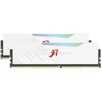  ОЗУ Kingbank KRRW series (K5.01.FL04AD9302) 32GB (2x16Gb) 3600MHz DDR4 White Heatsink RGB / Hynix CL16 (16-20-20-38) 