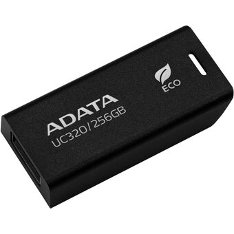  USB-флешка A-DATA UC320 (UC320-256G-RBK/BK) 256GB USB 3.2, черный выдвижной 