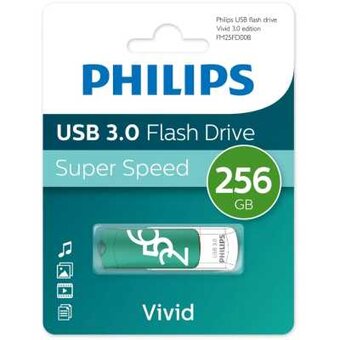  USB-флешка PHILIPS Vivid3.0 (FM25FD00B/97) 256GB, USB 3.0 
