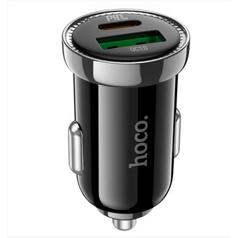  УЦ АЗУ HOCO Z44 Leading PD20W, QC3.0 черный (плохая упаковка) 
