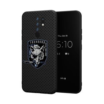  Силиконовый чехол DesignOnCase для Redmi 9 (Редми 9), Foxhound 