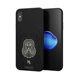  Силиконовый чехол DesignOnCase для iPhone XS/X (Айфон Икс (Икс Эс), Дева 