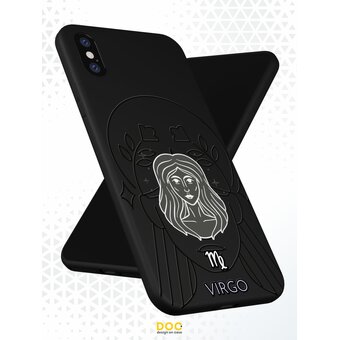  Силиконовый чехол DesignOnCase для iPhone XS/X (Айфон Икс (Икс Эс), Дева 