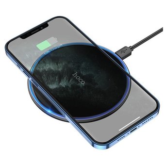  Беспроводная зарядка HOCO CW6 Pro Easy 15W, black 