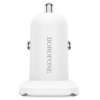  АЗУ Borofone BZ18 single port QC3.0, white 