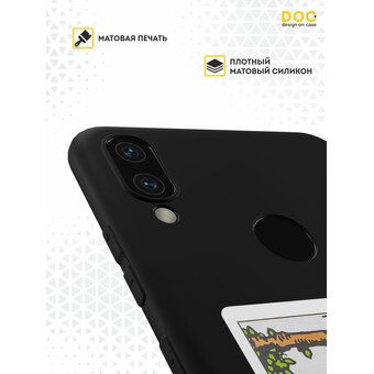  Силиконовый чехол DesignOnCase для Redmi Note 7 (Редми 7), The hanged man 