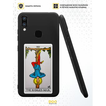  Силиконовый чехол DesignOnCase для Redmi Note 7 (Редми 7), The hanged man 