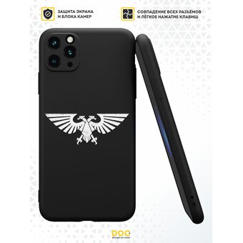  Силиконовый чехол  DesignOnCase для iPhone 11 Pro Max (Айфон 11 Про Макс), Warhammer 