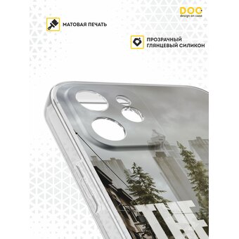  Силиконовый чехол  DesignOnCase для iPhone 12 (Айфон 12 ), Ласт оф ас 