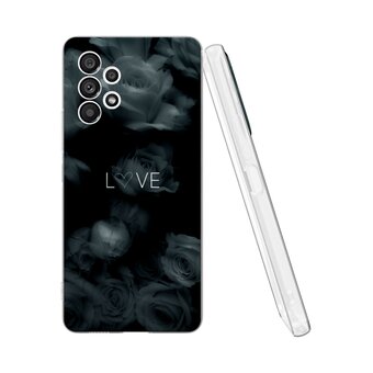  Силиконовый чехол DesignOnCase для Galaxy A53 (Галакси А53), Розы и любовь 