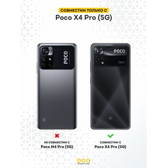  Силиконовый чехол DesignOnCase для Poco X4 Pro (Поко Х4 Про 5Джи), Lonsdale London 