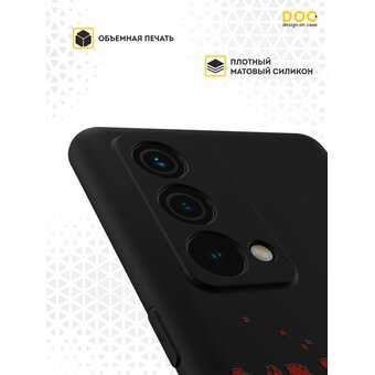  Силиконовый чехол DesignOnCase для realme GT Master Edition (Реалми Джи Ти Мастер Эдишен), Дедпул Maximum 