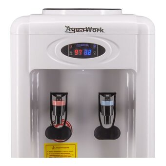  Кулер для воды Aqua Work 0.7TDR-ST (27641) бело-черный 