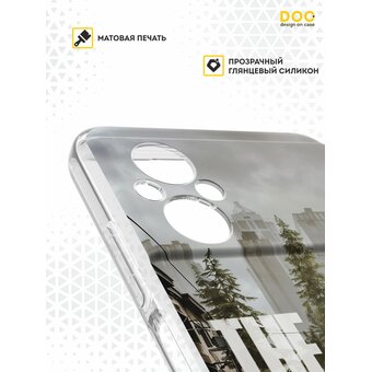  Силиконовый чехол DesignOnCase для Poco M5 (Поко М5), Ласт оф ас 