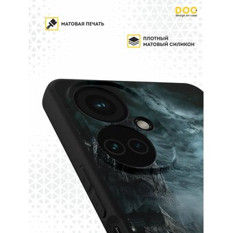  Силиконовый чехол DesignOnCase для Tecno Camon 19/19 Pro (Техно Камон 19 и Тесно Камон 19 Про), Bloodeborne 