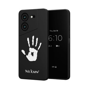  Силиконовый чехол DesignOnCase для Tecno Pova 5 (4G) (Техно Пова 5), We know 