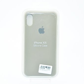  Чехол Apple Silicone Case для iPhone XR (Серый) 