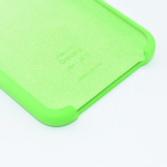 Чехол Silicone case для Samsung J6 Plus/J610F 2018 зелёный 