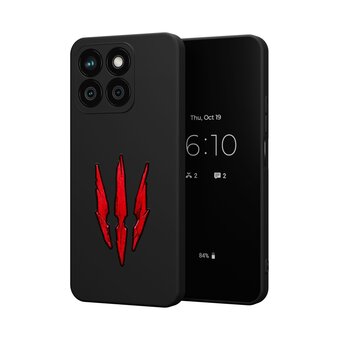  Силиконовый чехол DesignOnCase для Honor X8b (Хонор ИКС8Б), Ведьмак: Дикая охота 