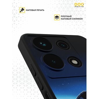  Силиконовый чехол DesignOnCase для Infinix NOTE 30 (Инфиникс Нот 30), Mass Effect 