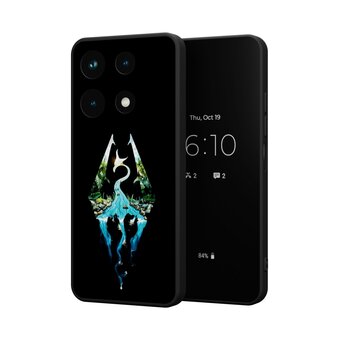  Силиконовый чехол DesignOnCase для Infinix NOTE 30 Pro (Инфиникс Нот 30 Про), The Elder Scrolls V: Skyrim 