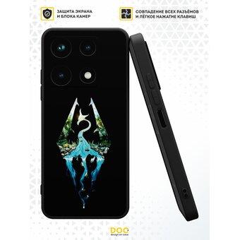  Силиконовый чехол DesignOnCase для Infinix NOTE 30 Pro (Инфиникс Нот 30 Про), The Elder Scrolls V: Skyrim 