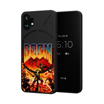  Силиконовый чехол DesignOnCase для Nothing Phone 1 (Насинг Фон 1), Doom 