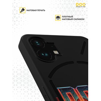  Силиконовый чехол DesignOnCase для Nothing Phone 1 (Насинг Фон 1), Doom 