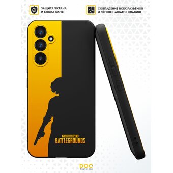  Силиконовый чехол DesignOnCase для Galaxy A35 (5G) (Галакси А35 5Джи), PUBG: Battlegrounds 