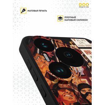  Силиконовый чехол DesignOnCase для Huawei Pura 70 (Хуавей Пура 70), Team Fortress 2 