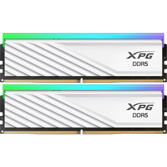  ОЗУ ADATA XPG Lancer Blade RGB white (AX5U6000C3416G-DTLABRWH) 32GB DDR5 RGB 6000 (PC5 48000) DIMM kit 2*16, 1.35V, CL34 
