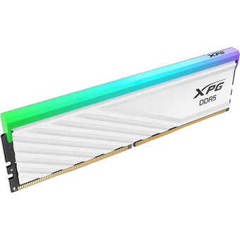  ОЗУ ADATA XPG Lancer Blade RGB white (AX5U6000C3416G-DTLABRWH) 32GB DDR5 RGB 6000 (PC5 48000) DIMM kit 2*16, 1.35V, CL34 