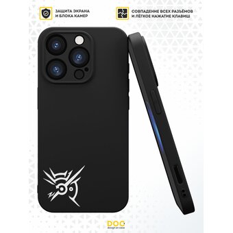  Силиконовый чехол DesignOnCase для iPhone 16 Pro (Айфон 16 Про), Dishonored 