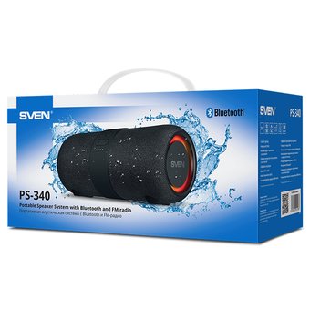  Портативная акустика SVEN PS-340 черный 